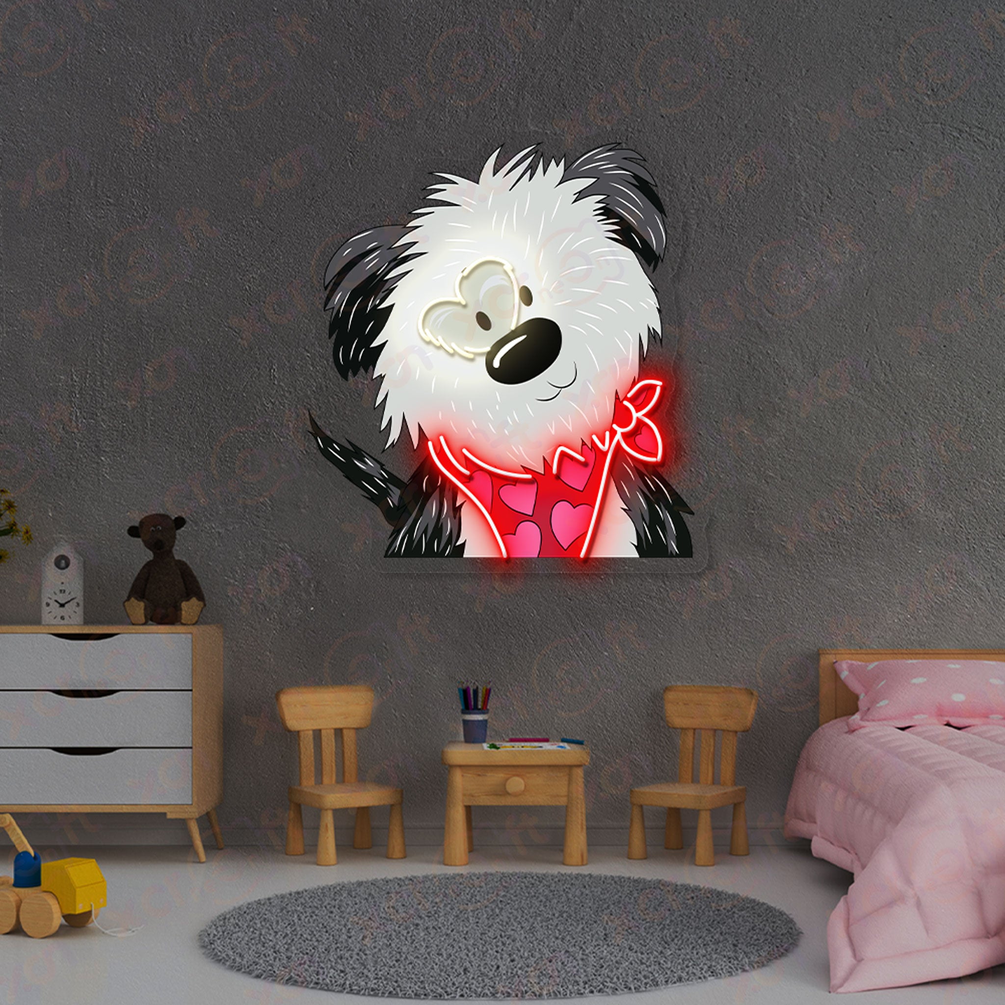 Dog Wear Scraft LED Neon Light