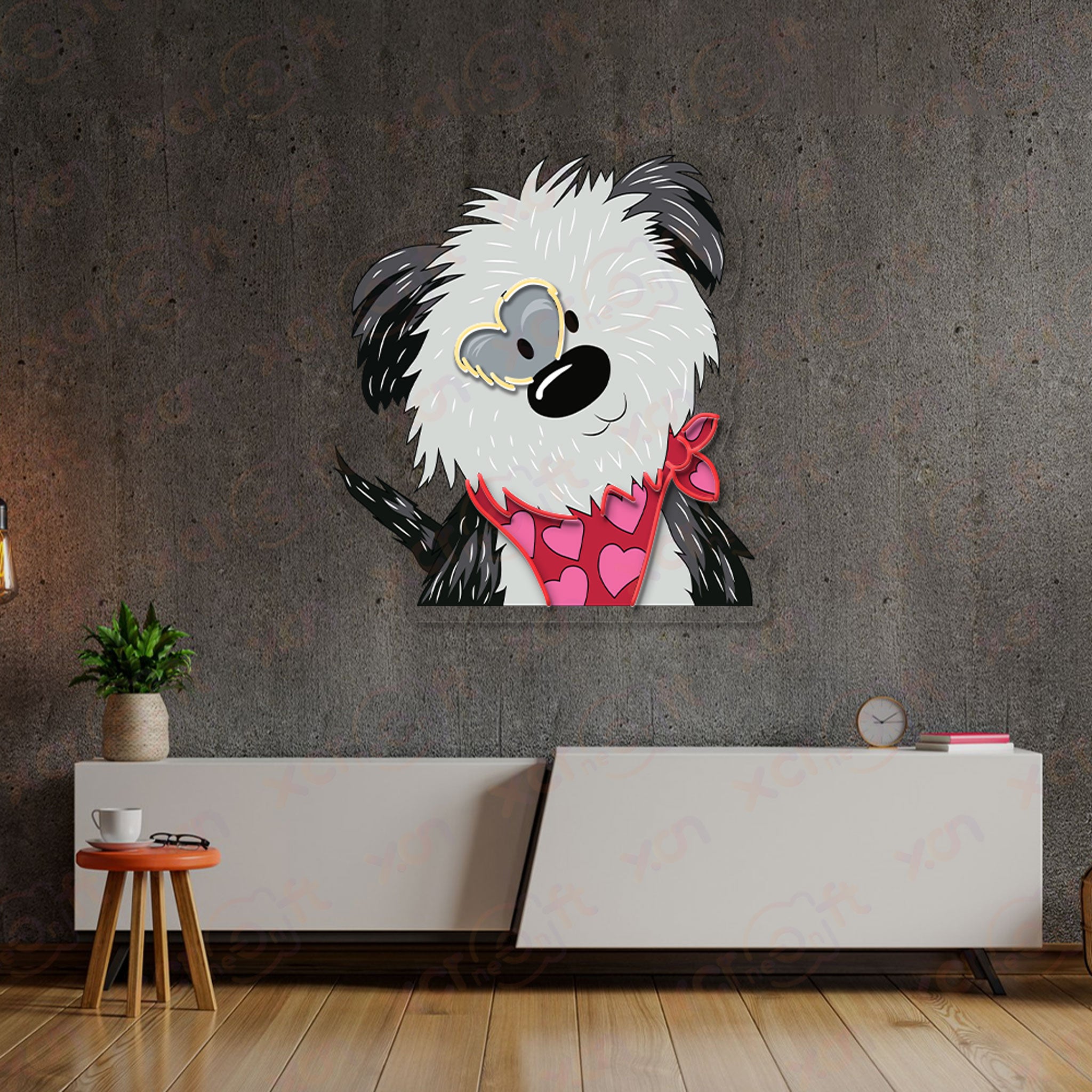 Dog Wear Scraft LED Neon Light