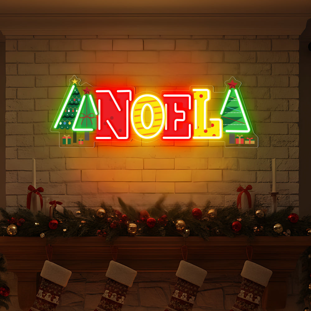 Christmas NOEL Led Wall Light