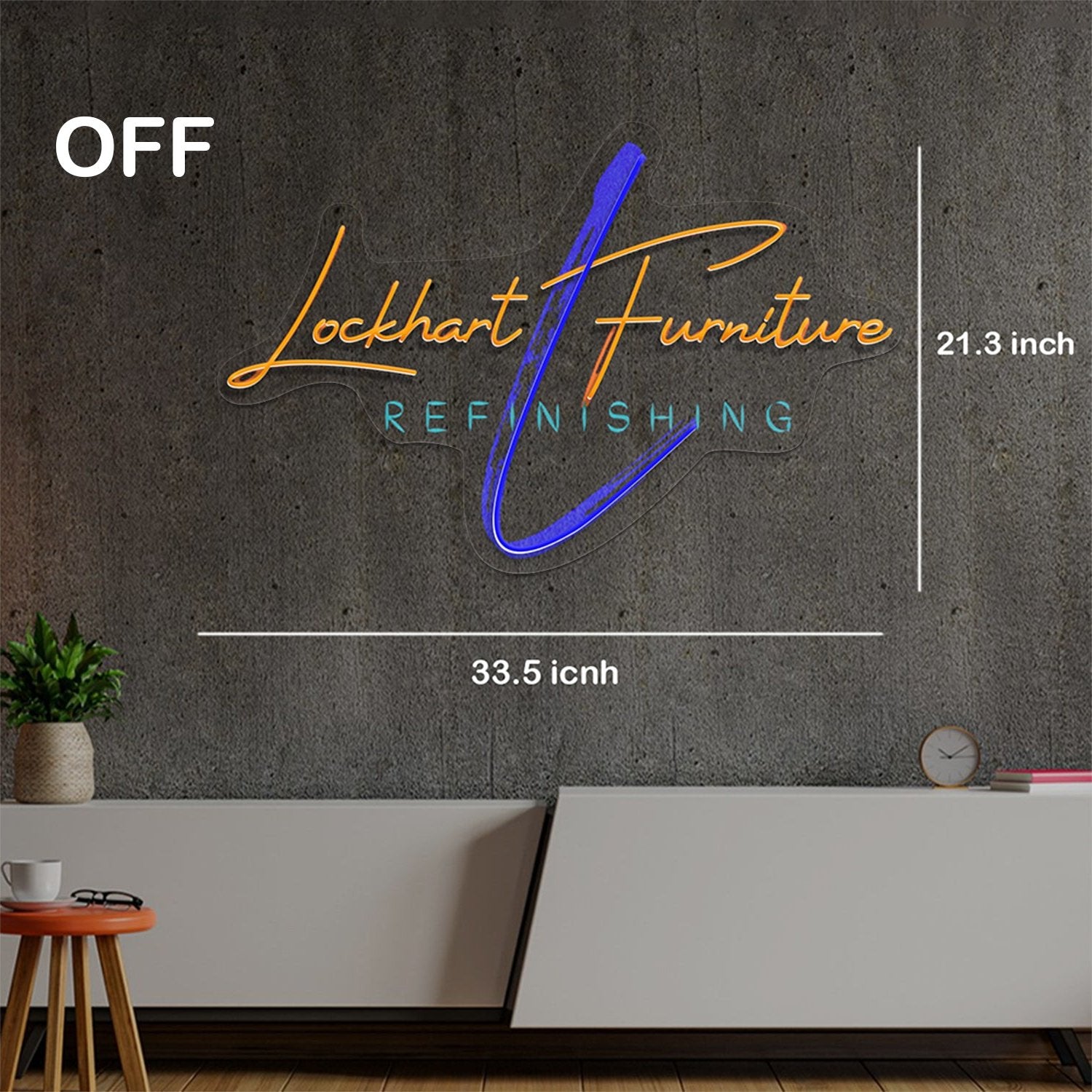 custom indoor business logo 1 2 2