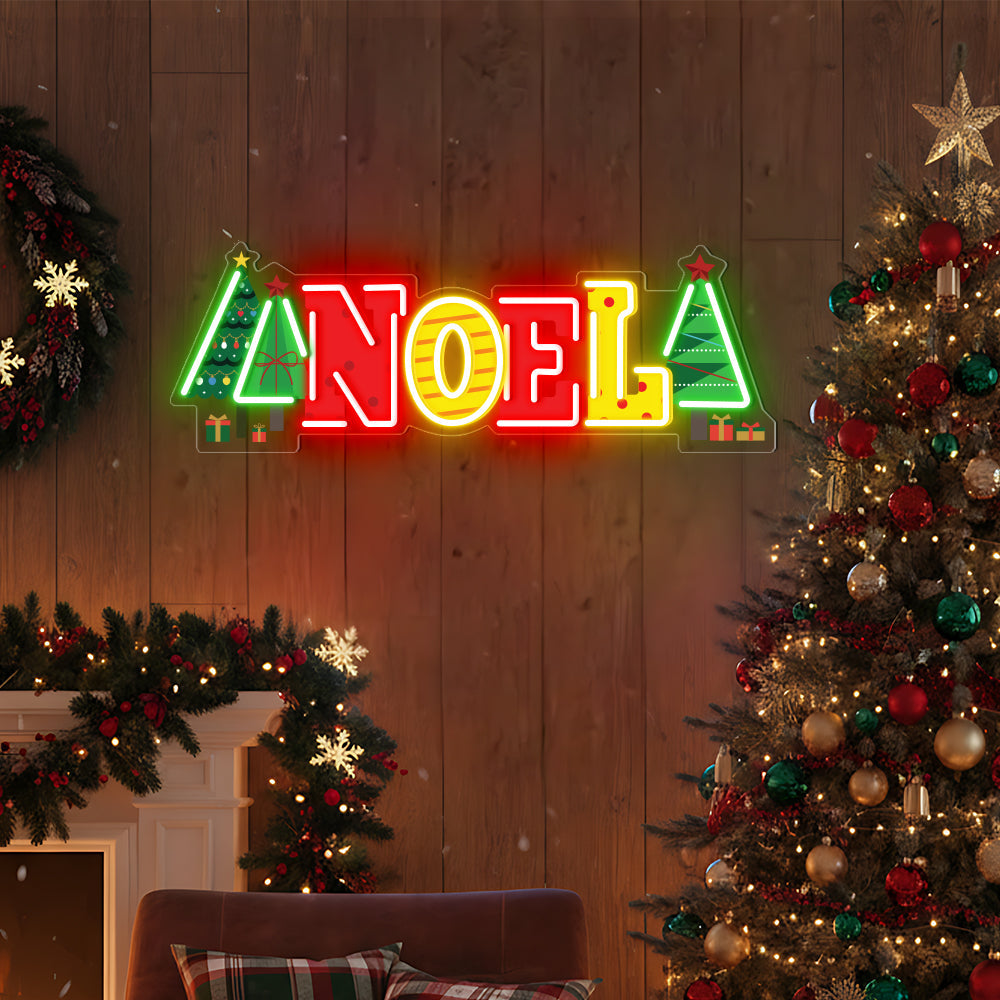 Christmas NOEL Led Wall Light