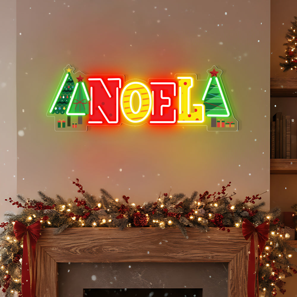 Christmas NOEL Led Wall Light